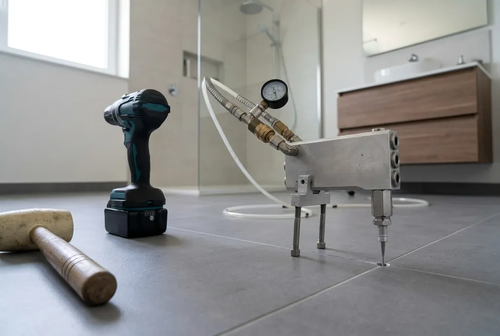 Kitbedrijf Uithoorn – holle tegels injecteren